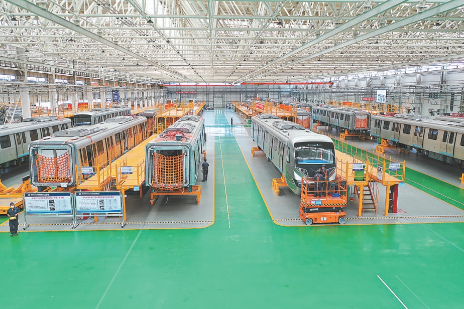 北京地铁列车河北造 雇用当地员工占比近50%
